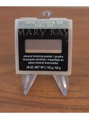 Mary Kay Mineral Bronzing Powder CANYON GOLD .16 Oz / 4.5 g Compact 016611 TA12